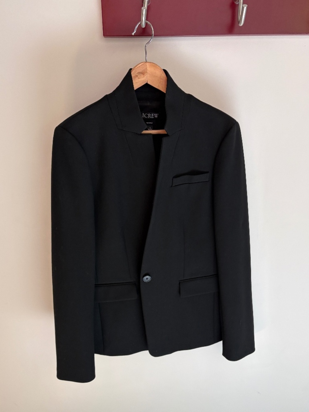 J. Crew Regent blazer four-season stretch black size 12